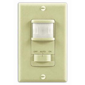 Heath/Zenith SL-6117-IV Motion-Activated Wall Light Switch, Ivory