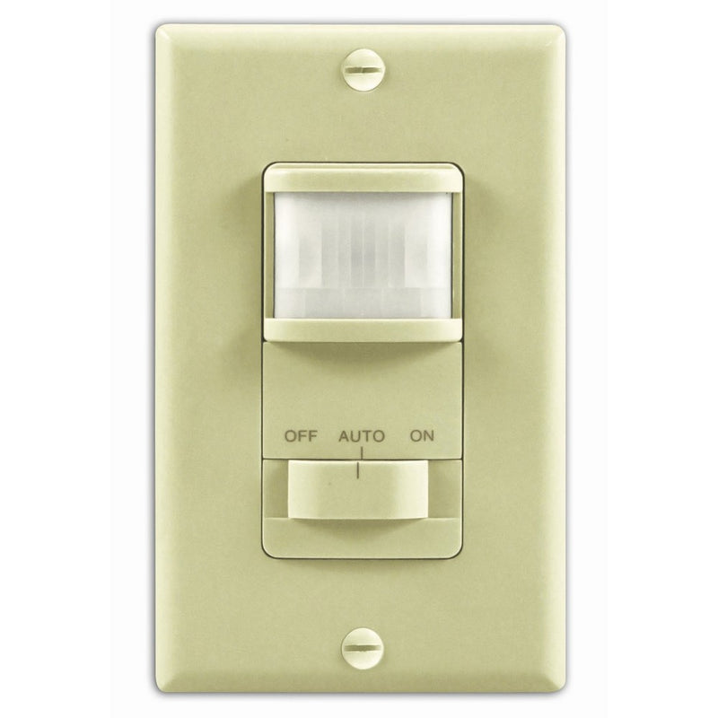 Heath/Zenith SL-6117-IV Motion-Activated Wall Light Switch, Ivory