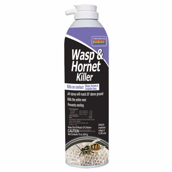 Bonide Chemical Wasp and Hornet Jet Spray, 15-Ounce