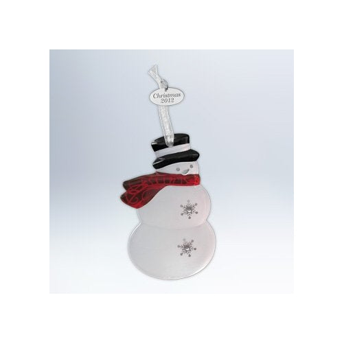 Hallmark 2012 Top Hat Snowman Ornament