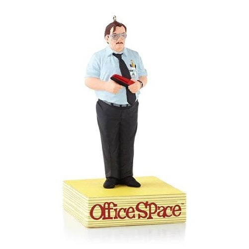 1 X Milton Waddams - Office Space 2013 Hallmark Ornament