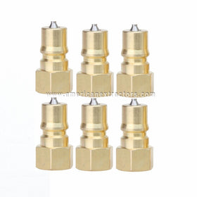 6 Male Quick Disconnect Couplers for Carpet Cleaning Wands
