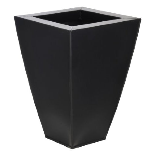 Matte Black 486 Small Zinc Vase