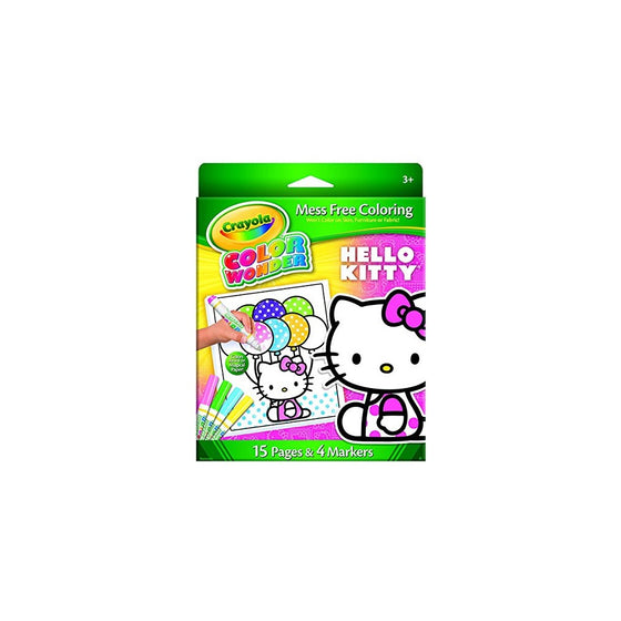 Crayola Mess Free Color Wonder Hello Kitty Metallic Kit