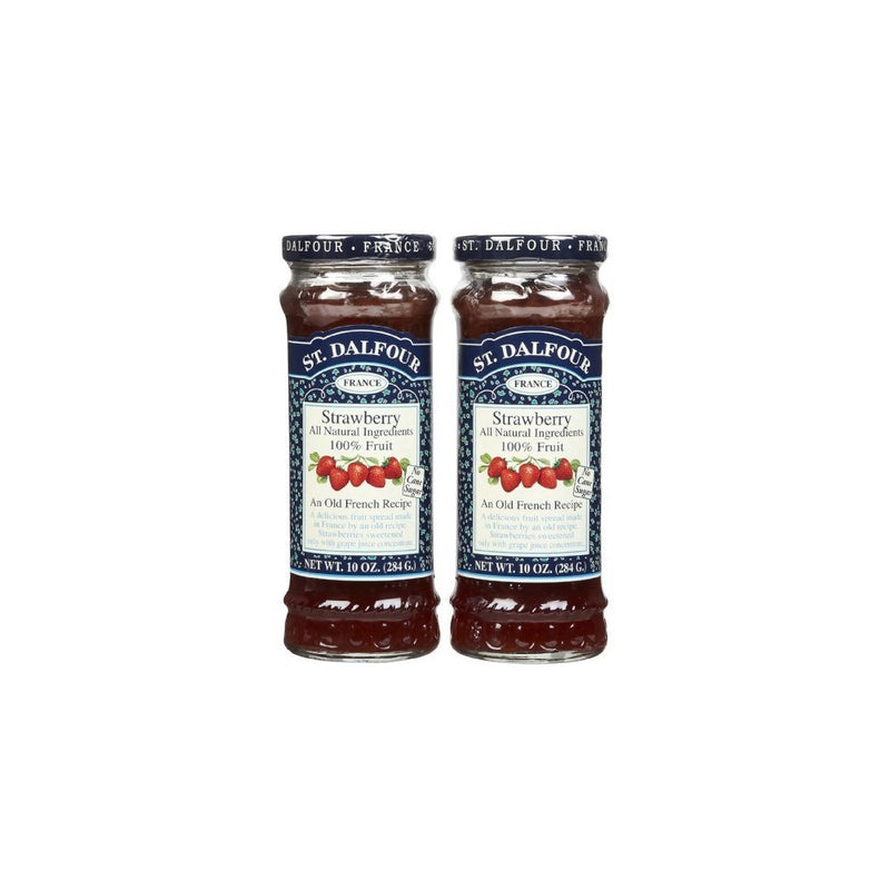 St. Dalfour Strawberry Conserves - 10 oz - 2 pk