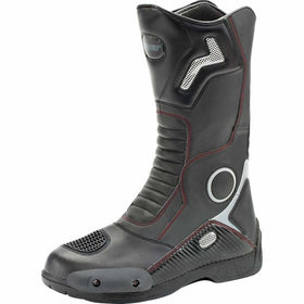 Joe Rocket Ballistic Touring Mens Riding Shoes Sports Bike Racing Motorcycle Boots - Black / Size 11