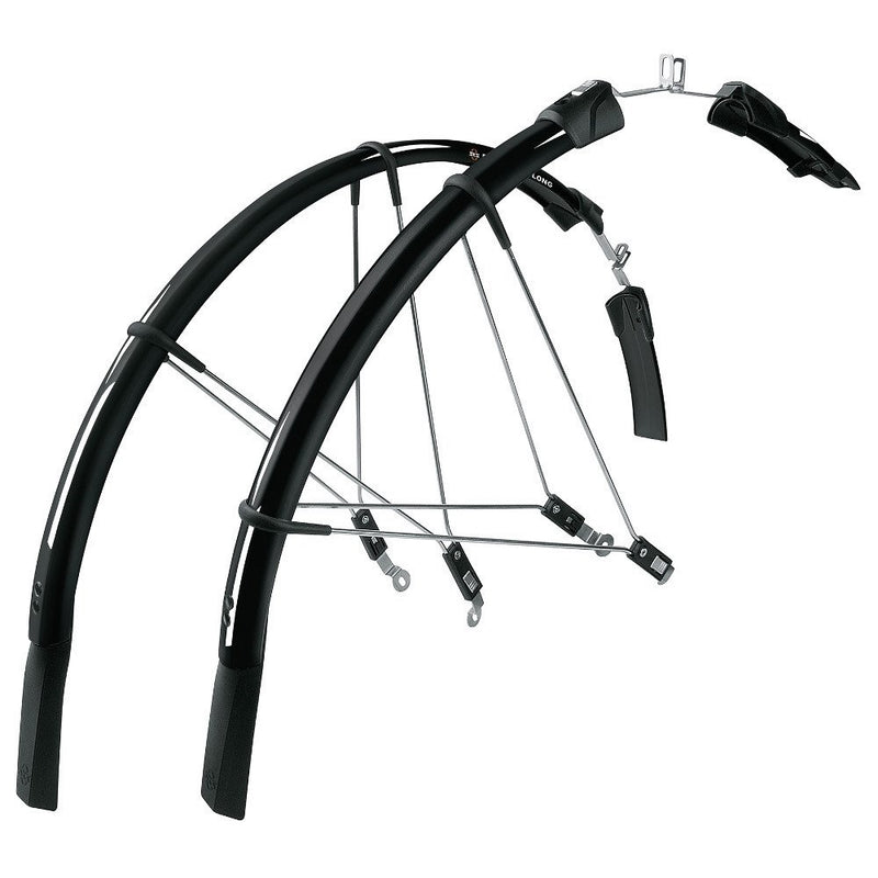 SKS-Germany 11311 Raceblade Long II Bicycle Fender Set, Black