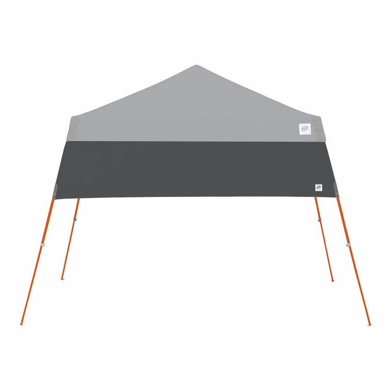 E-Z UP Recreational Half Wall – Steel Grey - Fits Angle Leg 10' E-Z UP Instant Shelters