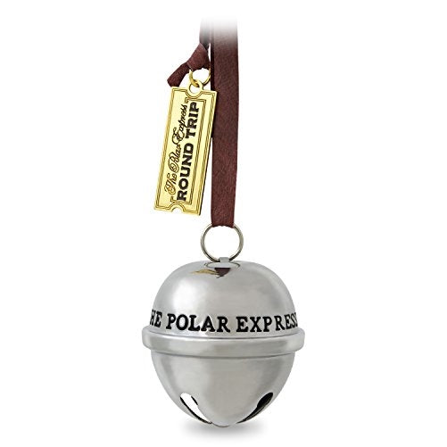 Hallmark Keepsake 2017 THE POLAR EXPRESS Santa's Sleigh Bell Dated Christmas Ornament