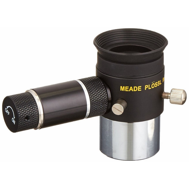 Meade Instruments 07068 Plossl 9-Millimeter Eyepiece with 1.25-Inch Cordless Illuminated Reticle (Black)