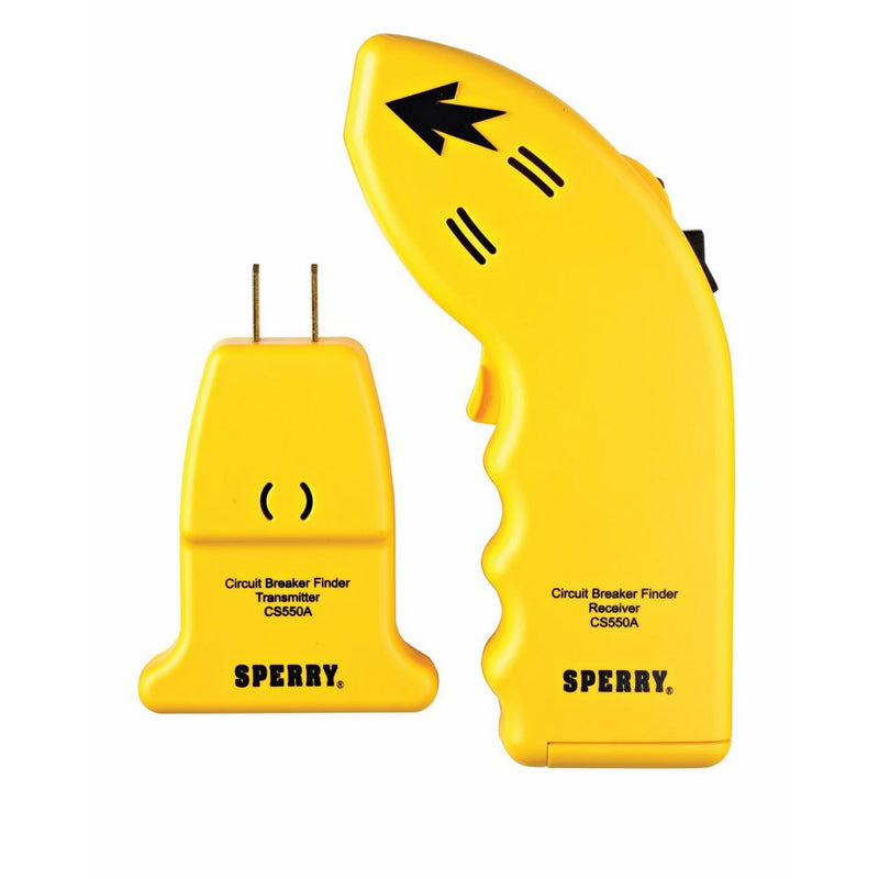 Sperry Instruments CS550A Electrical Circuit Breaker Finder, AC Circuits and Fuses, 80-140V AC, 50-60Hz
