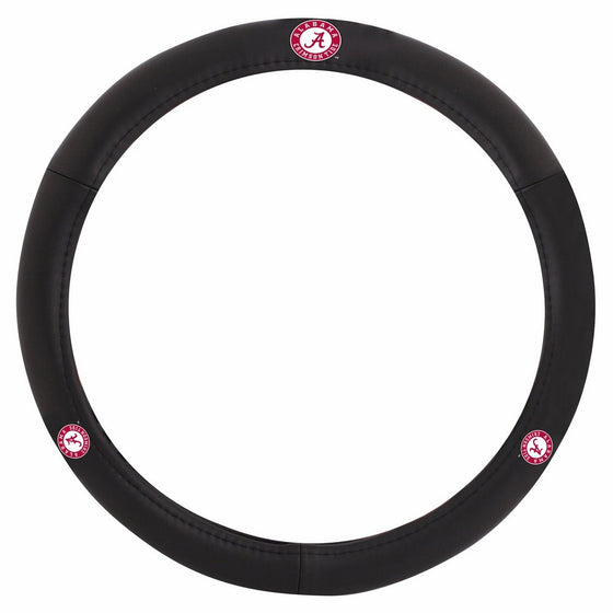 Pilot Alumni Group SWC-908 Leather Steering Wheel Cover (Collegiate Alabama Crimson Tide)