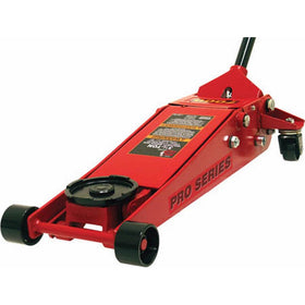 Torin Big Red Low Profile Hydraulic Floor Jack: Dual Piston Pump, 3.5 Ton Capacity