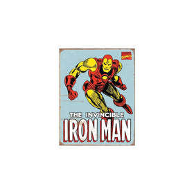 Iron Man Retro Tin Sign , 12x16