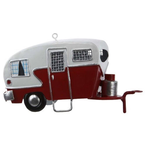 Kurt Adler J1177 Tin Camper Ornament, 4-3/4-Inch