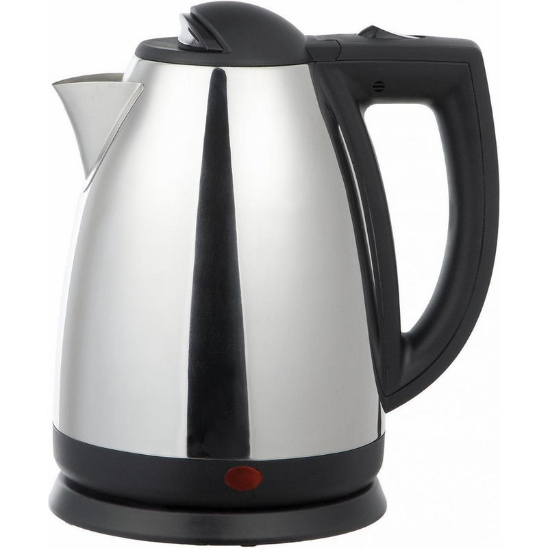 Brentwood Appliances 2.0-Liter Stainless Steel Electric Cordless Tea Kettle, 1000-watt, Brushed, Stainless Steel