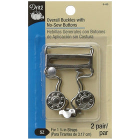 Dritz R Overall Buckle For 1-1/4 Inch Straps - Nickel