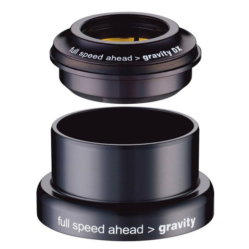 Gravity DX Tapered Headset (Upper: 44mm I.D. Lower: 49.57mm I.D., Steerer Tube: 1-1/8 - 1.5-Inch Tapered)