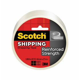 Scotch Reinforced Strength Shipping Strapping Tape, 1.88-Inch x 30-Yards, 6-Pack (8950-30)