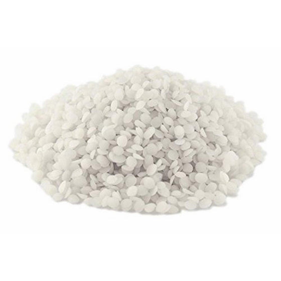 EarthWise White Beeswax Pellets - Organic- Superior Quality - 1 Pound - (16 oz)