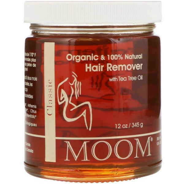 Moom Organic Hair Removal With Tea Tree Refill Jar - 12 oz- Pack of 1