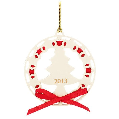 2013 Christmas Wrappings Christmas Tree Ornament by Lenox