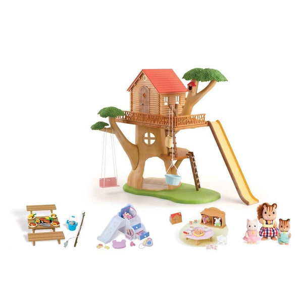 Calico Critters Adventure Treehouse Gift Set