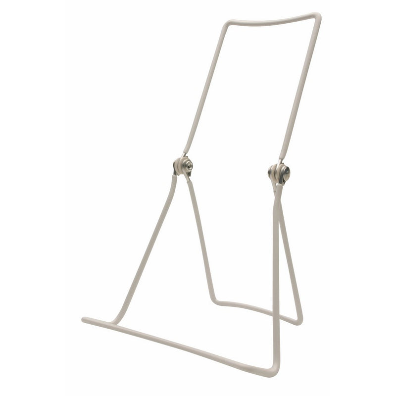 Gibson Holders 12 DCW Adjustable Wire Display Easels - 5.5" W x 8.75" H w/1.5" display ledge, White