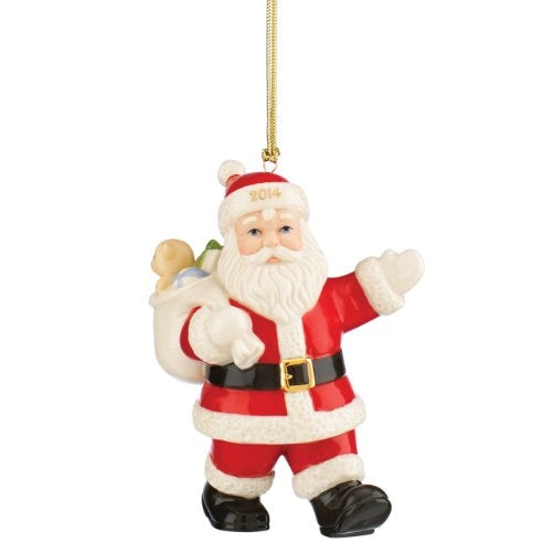 Lenox 2014 Special Delivery Santa Ornament