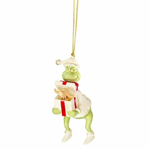 Lenox Grinch's Perfect Present Ornament