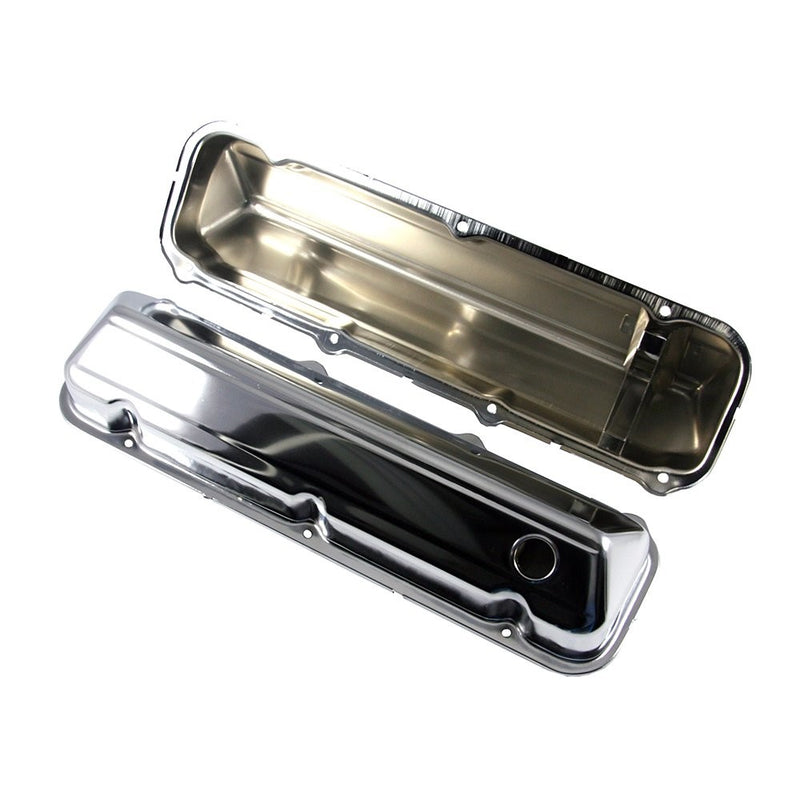 Assault Racing Products A9297 Big Block Ford 68-97 429 460 Chrome Steel Valve Covers BBF