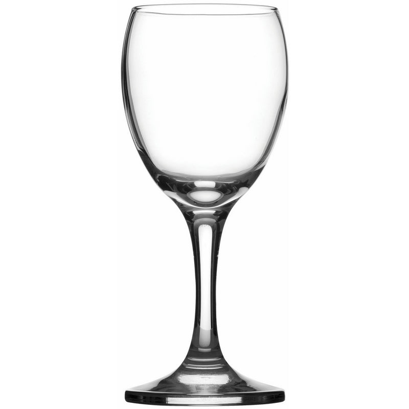 Circleware Vine Wine Drinking Glasses, Set of 4, 8 oz., Clear