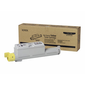 Xerox 106R01220 Toner Cartridge for Xerox Phaser 6360 color laser printer, high yield, Yellow