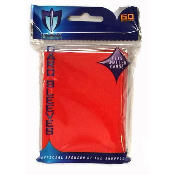Max Protection YuGiOh Gaming Card Sleeves, Flat Red, 60 Count
