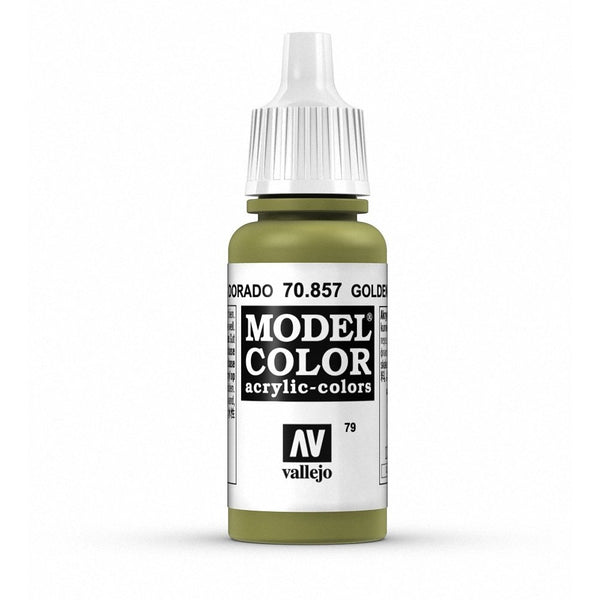 Vallejo Golden Olive Paint, 17ml