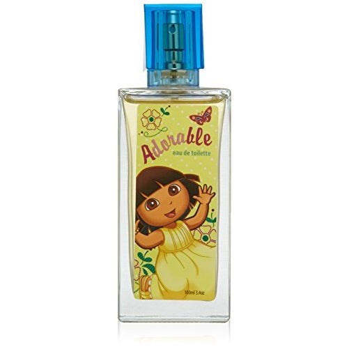 Dora The Explorer by Nickelodeon For Women. Adorable Eau De Toilette Spray 3.4 Oz / 100 Ml.