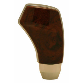 Pilot Automotive PM-2241 Motorsport Burlwood Chrome/Wood Manual/Automatic Stick Shift Knob