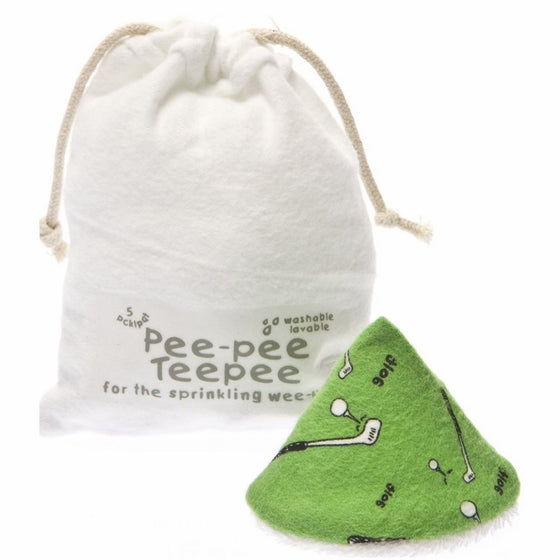 Pee-pee Teepee Golf Green - Laundry Bag