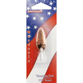 EPPINGER MFG Daredevil Mid Ham Copper Fishing Spoon Lure, 3/16-Ounce