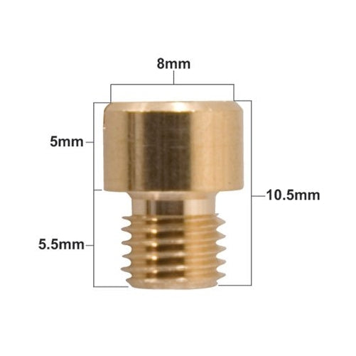 Mikuni Round Main Jets 4/Pk #135 Part # VM11/22-135 4/PK