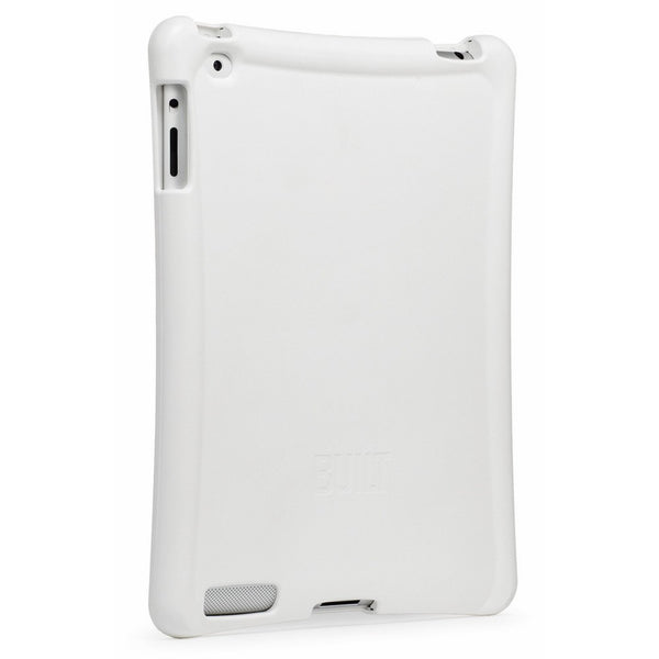 BUILT Apple iPad or iPad 2 Ergonomic Hard-Shell Case, White