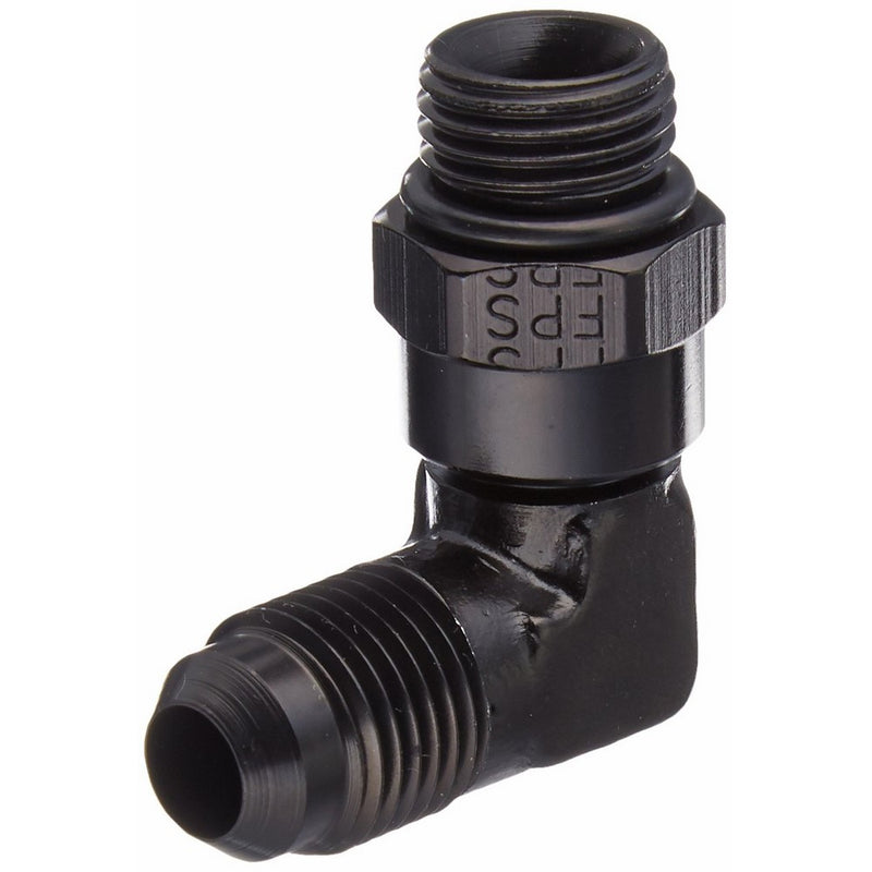 Aeromotive 15689 Fitting, Elbow, 90-Deg, AN-06 ORB to AN-06 Flare