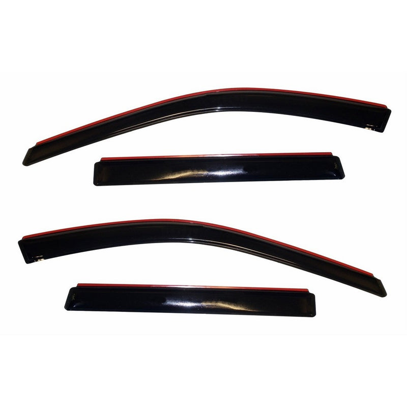Auto Ventshade 194252 In-Channel Ventvisor, 4-Piece Set for 2011-2018 Jeep Grand Cherokee