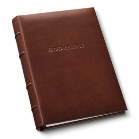 Gallery Leather Desk Address Book Acadia Tan