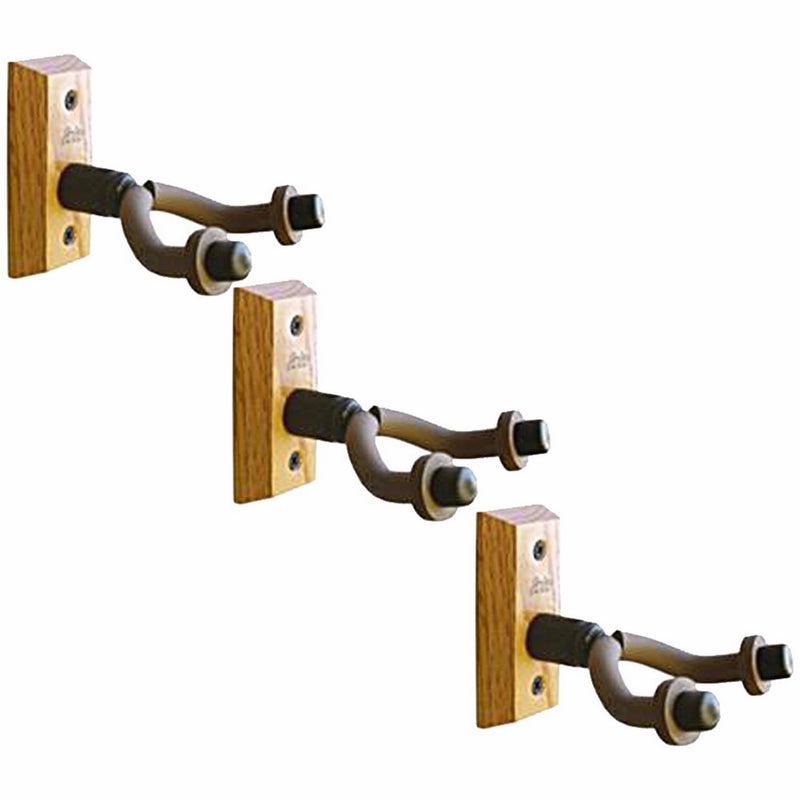 3 Pack of String Swing CC01 Wall Mount Guitar Hangers