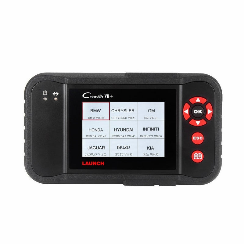 Launch X431 Creader VII (CRP123) Auto Code Reader EOBD, OBD2 Scanner Scan Tool Testing Engine/Transmission/ABS/Airbag System Update via PC