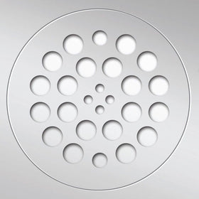 Tile Redi USA DP-PC-Set Redi Drain with Polished Chrome Drain with Plate Set (2 Piece), 5.75" D x 5.75" W, Polished Chrome