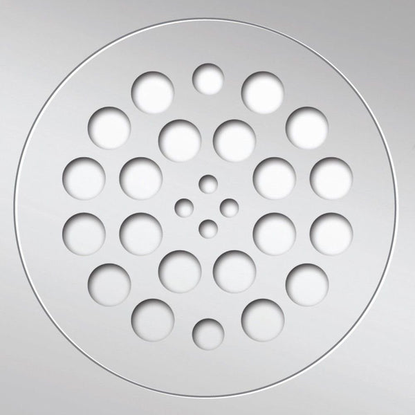 Tile Redi USA DP-PC-Set Redi Drain with Polished Chrome Drain with Plate Set (2 Piece), 5.75" D x 5.75" W, Polished Chrome