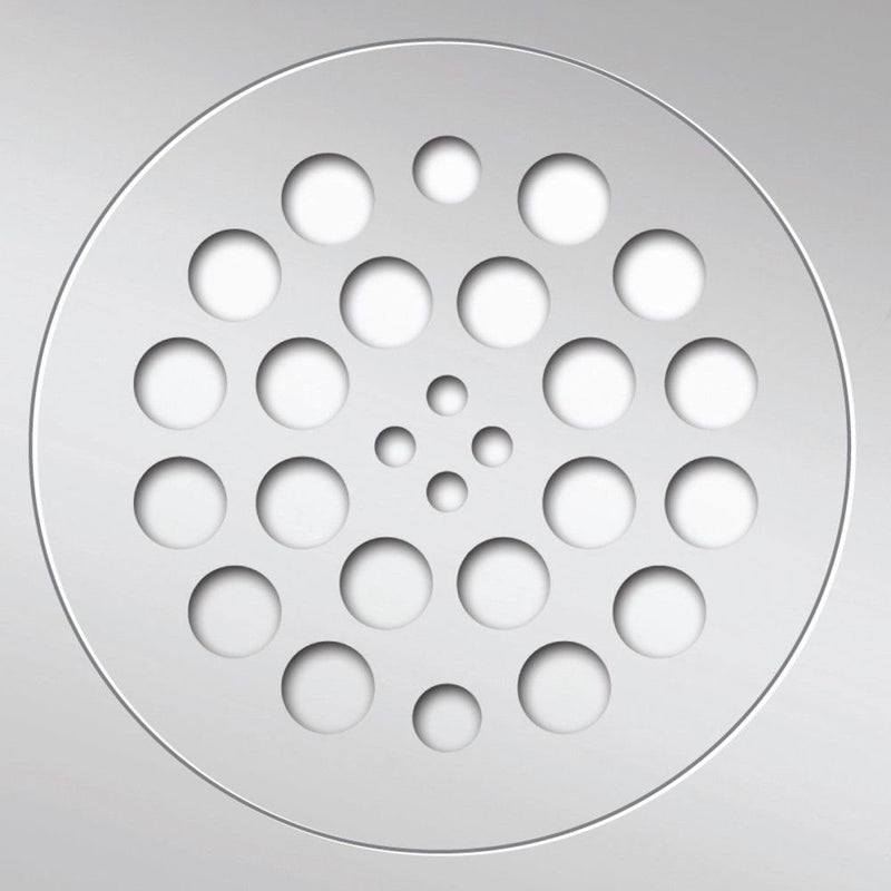 Tile Redi USA DP-PC-Set Redi Drain with Polished Chrome Drain with Plate Set (2 Piece), 5.75" D x 5.75" W, Polished Chrome