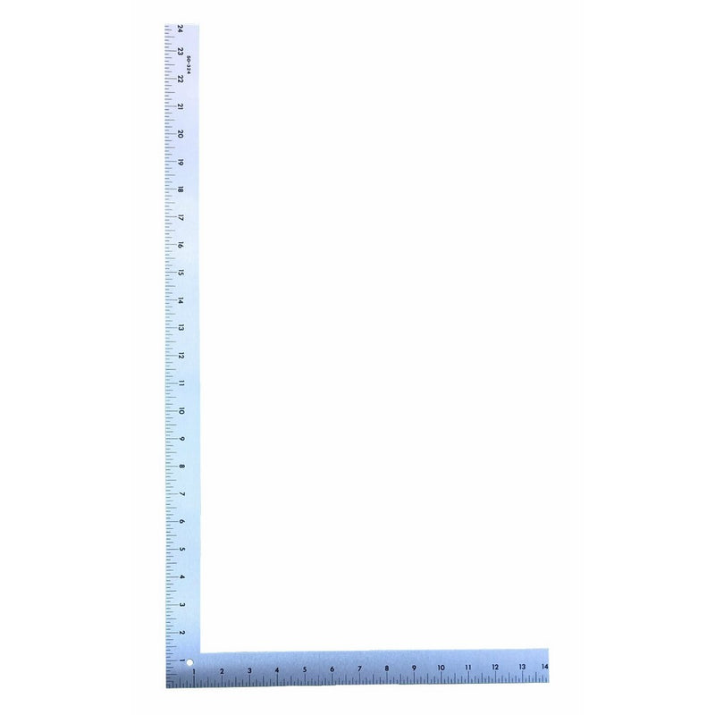 24" x 14" L-Square - Metal Tailors Rulers #FG50-324